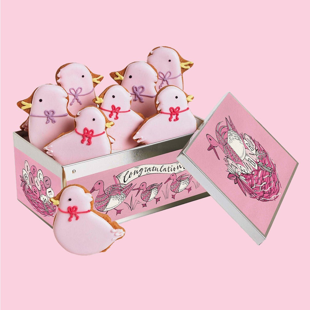 It's A Girl Gift Box - Biscuiteers
