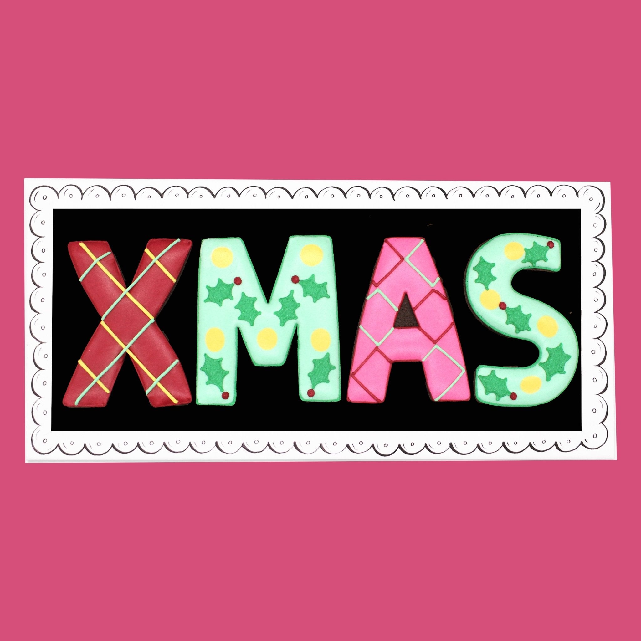 It's XMAS! Letterbox Biscuits - Biscuiteers