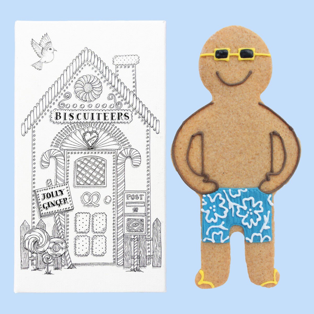 Jolly Holiday Jolly Ginger - Biscuiteers