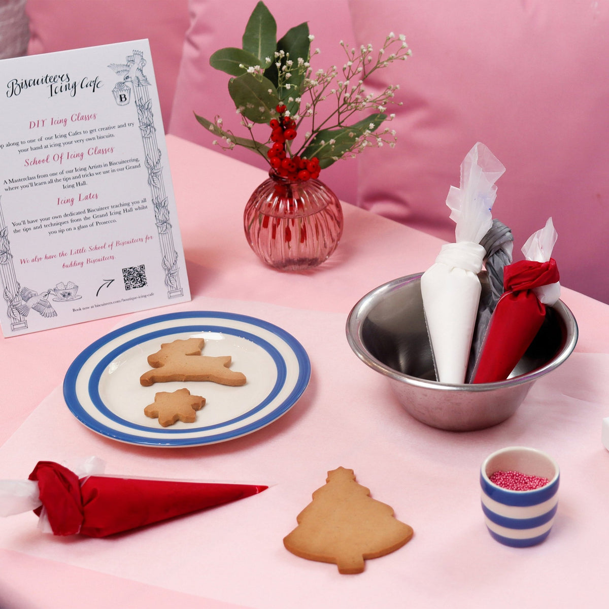 Kids Christmas Icing Class - Biscuiteers