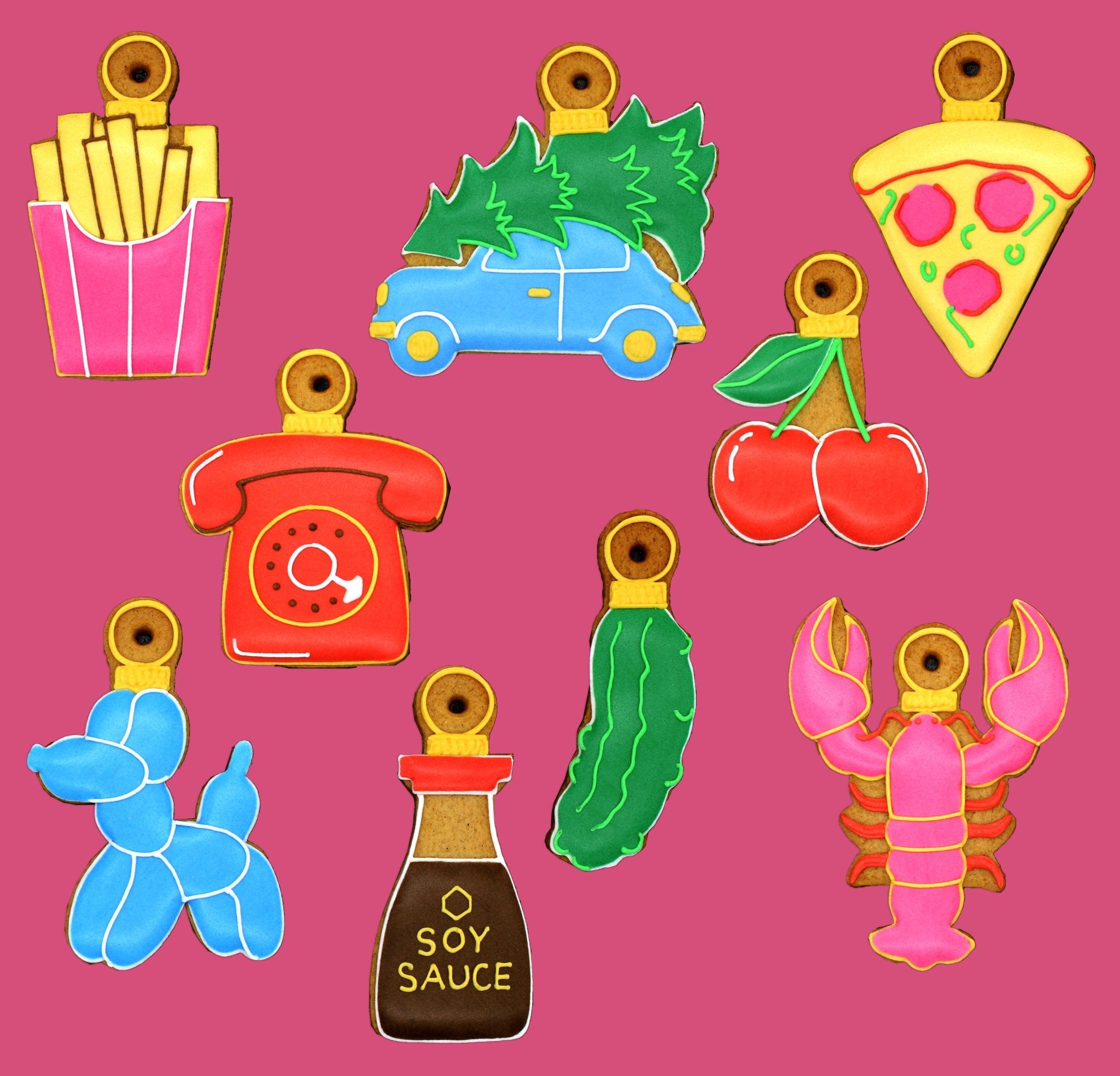 Kitsch Decorations Biscuit Tin - Biscuiteers