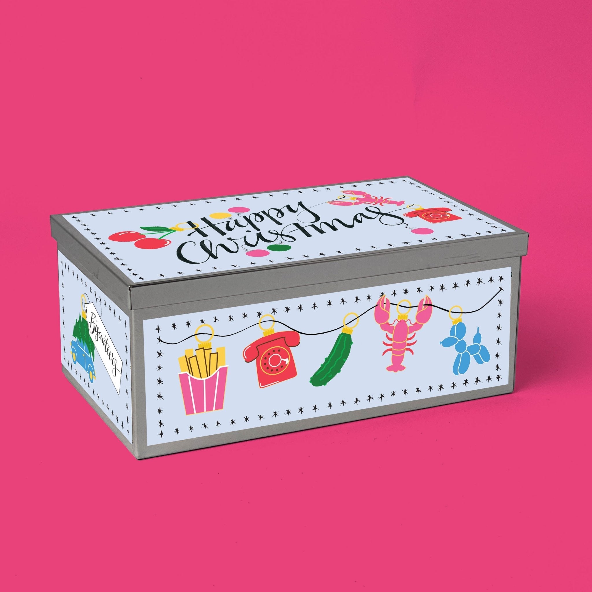 Kitsch Decorations Biscuit Tin - Biscuiteers