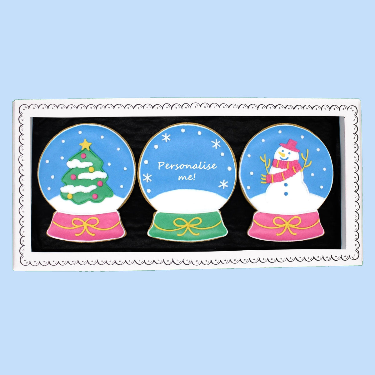 Let it Snow! Mini Gift Box - Biscuiteers
