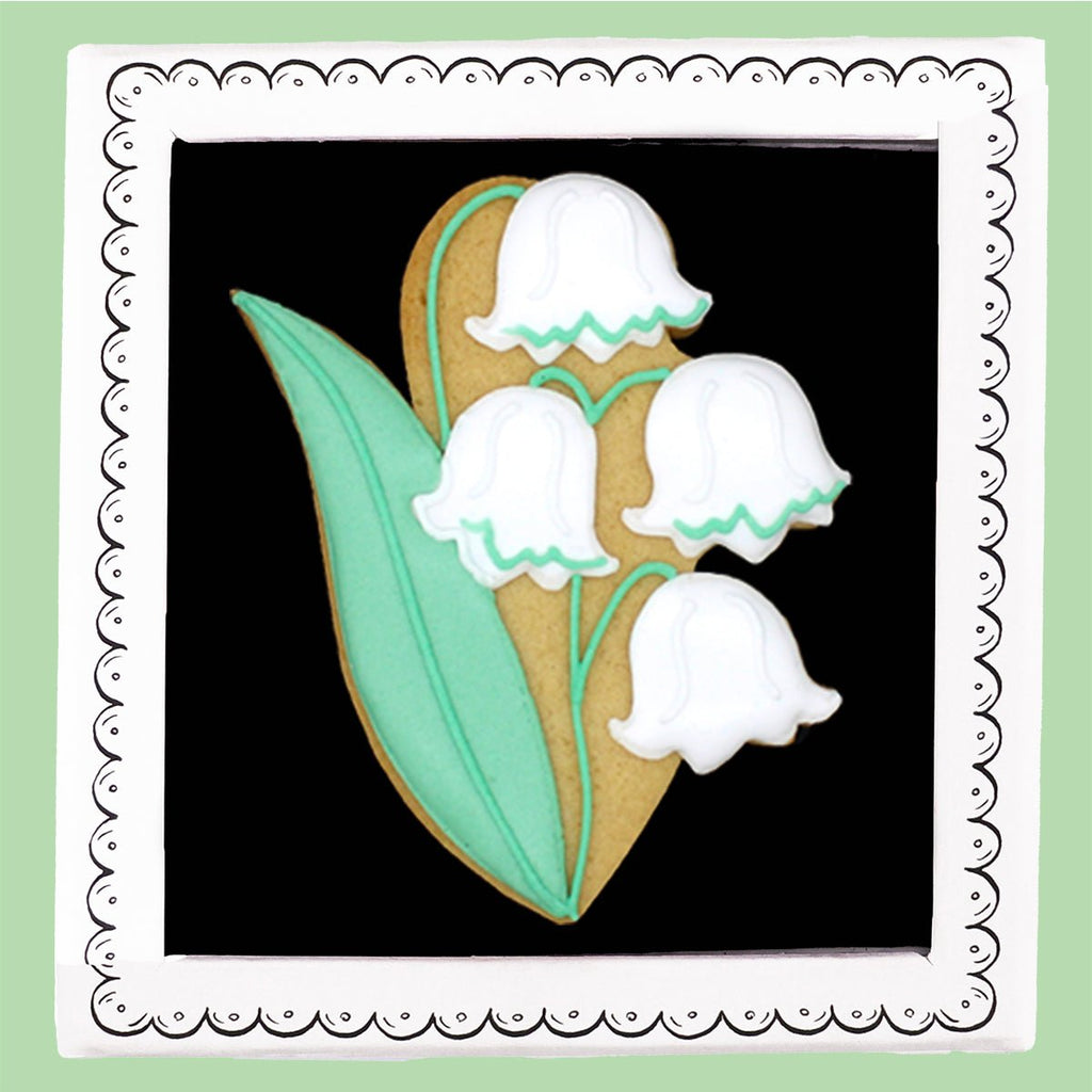 Lily May Birth Flower Letterbox Biscuit - Biscuiteers