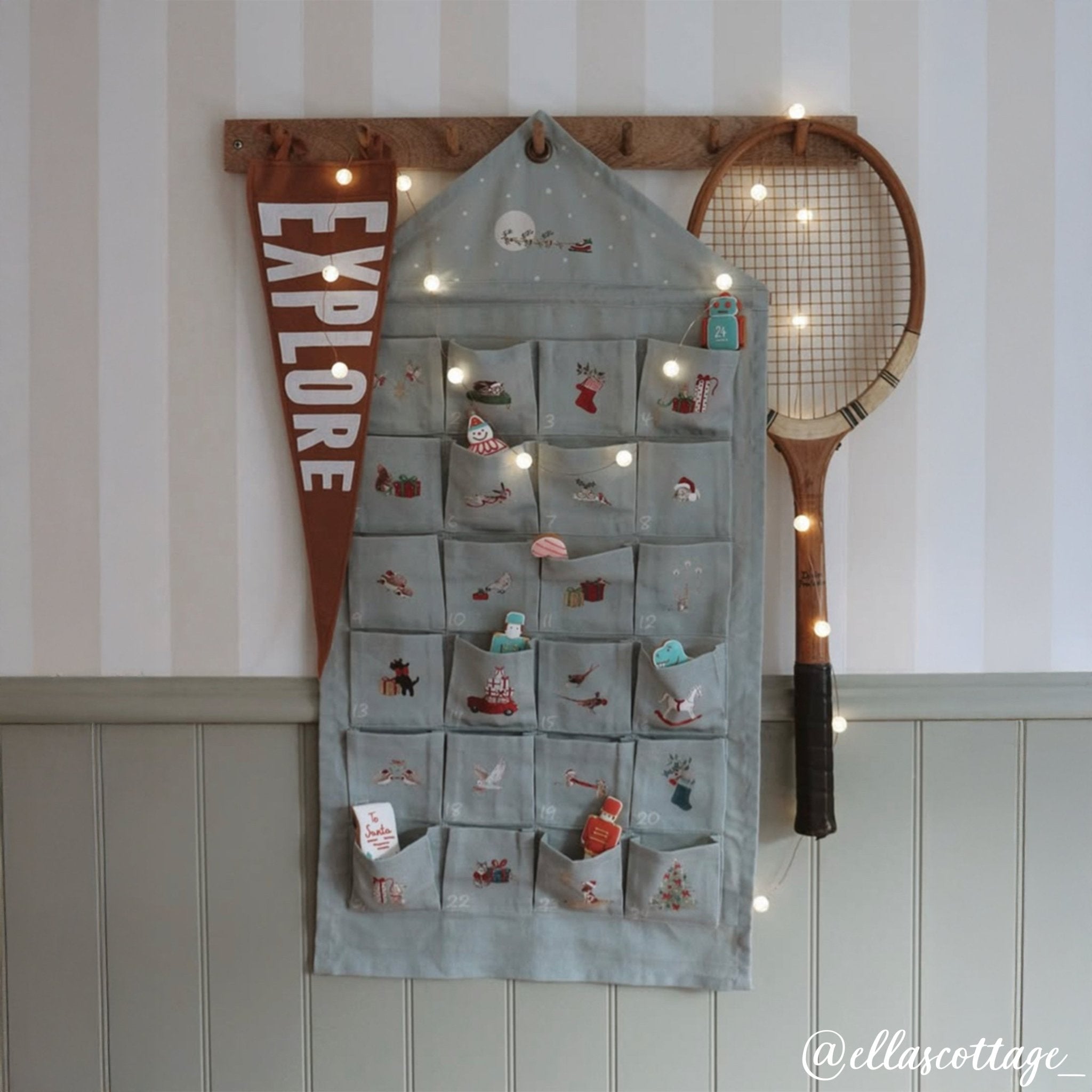 Limited Edition Biscuiteers Advent Calendar By Sophie Allport - Biscuiteers