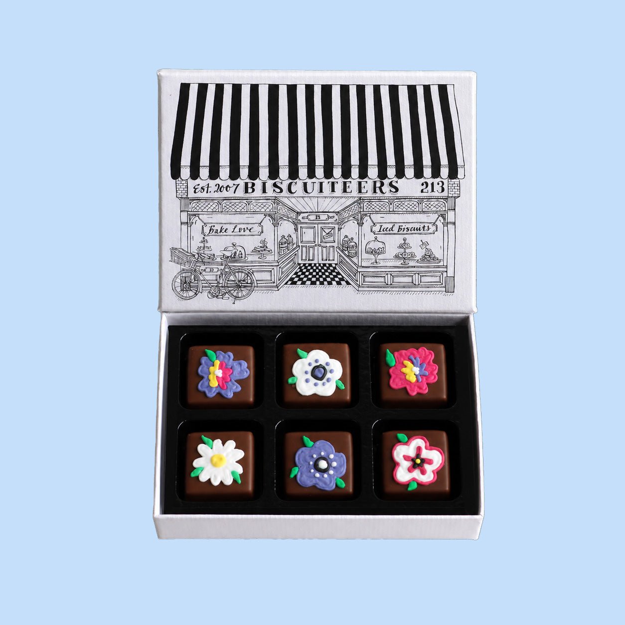 Little Box Bouquet Chocolates - Biscuiteers
