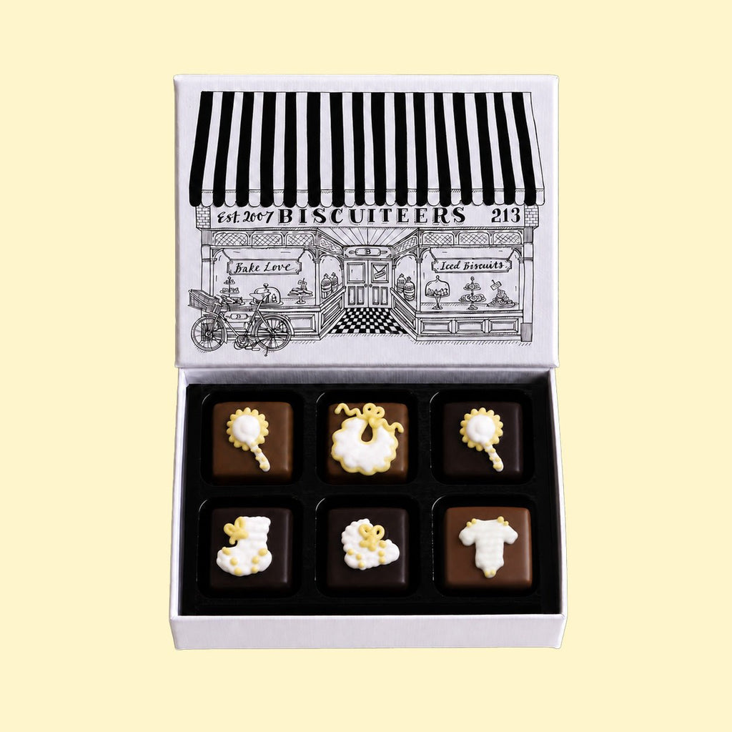 Little Box New Baby Chocs - Biscuiteers