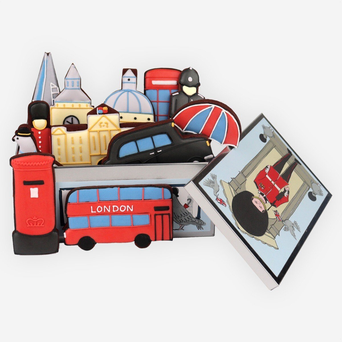 London Luxe Biscuit Tin - Biscuiteers