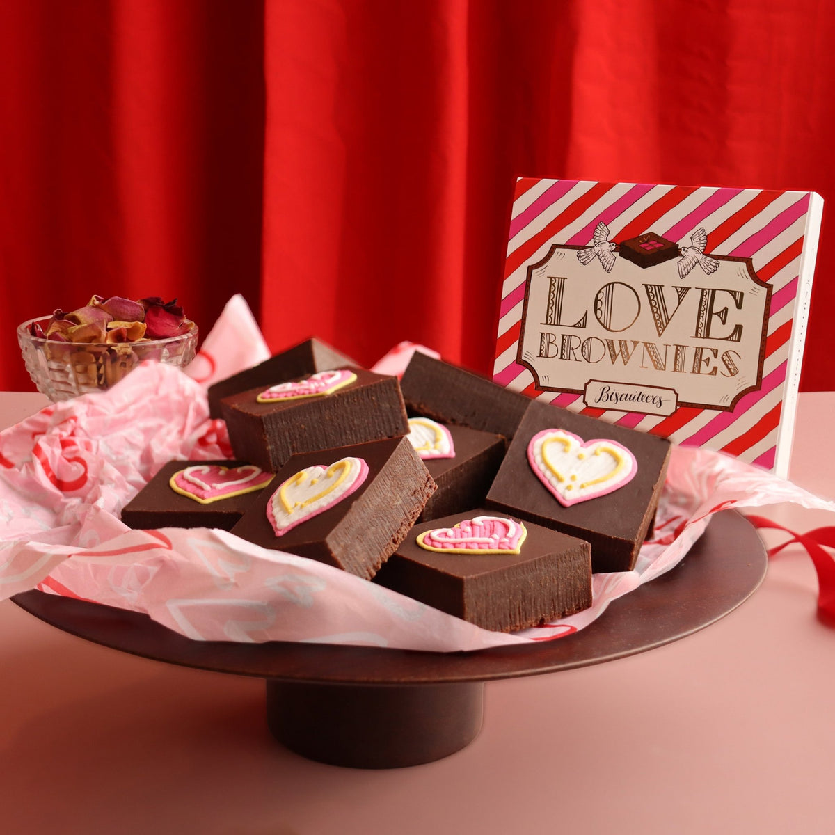 Love Brownies & Espresso Gift Box - Biscuiteers