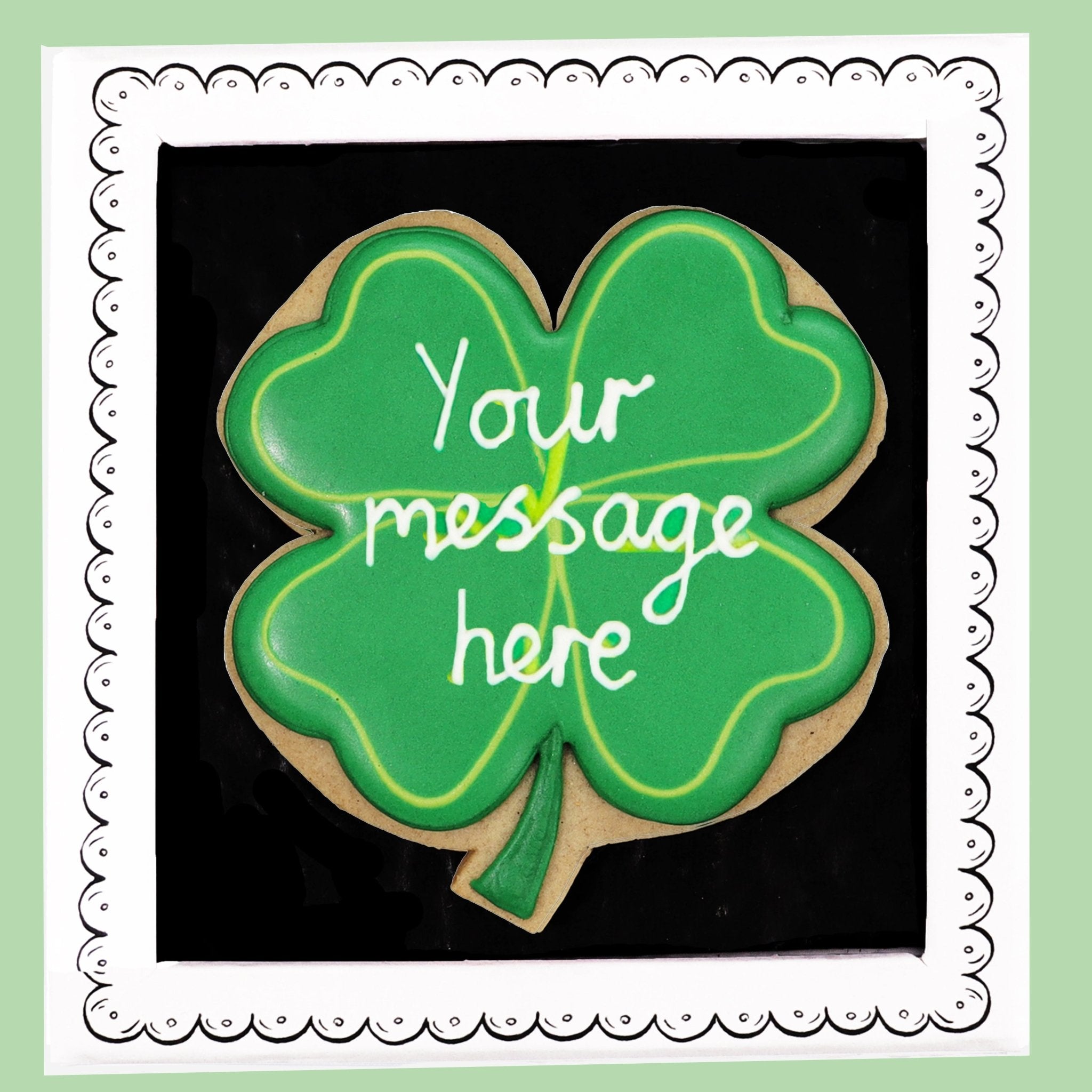 Lucky Charm Letterbox Biscuit - Biscuiteers