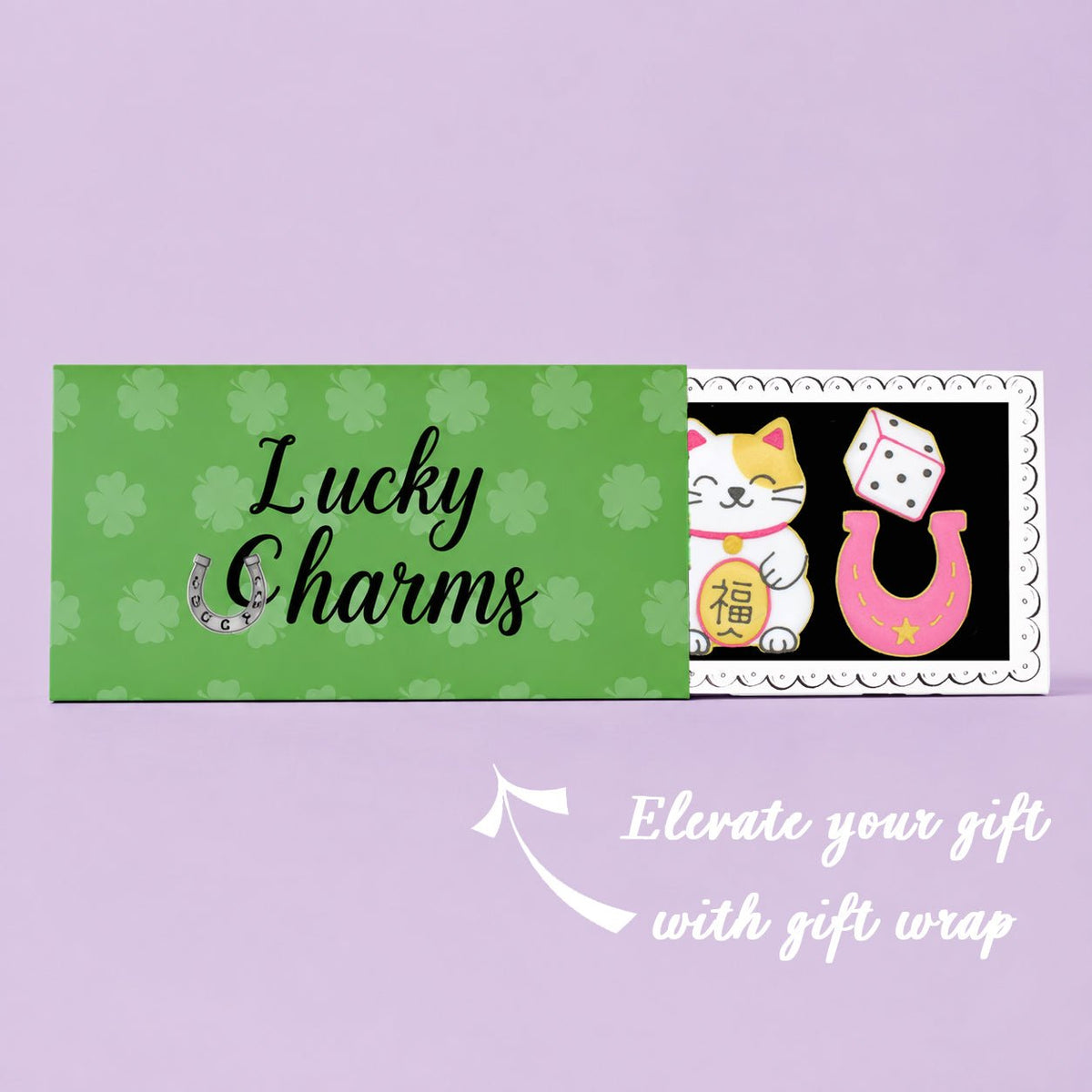 Lucky Charms Letterbox Biscuits - Biscuiteers