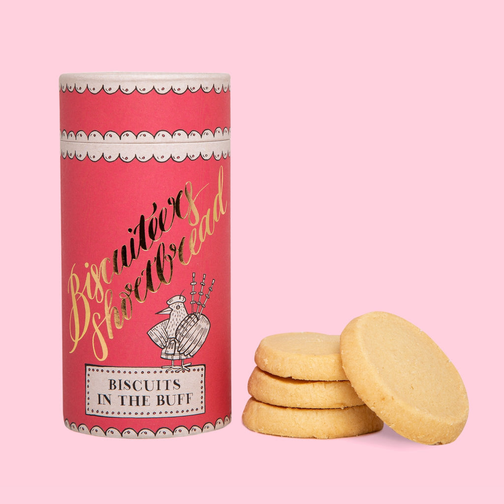 Luxury White Chocolate & Cranberry Shortbread - Biscuiteers