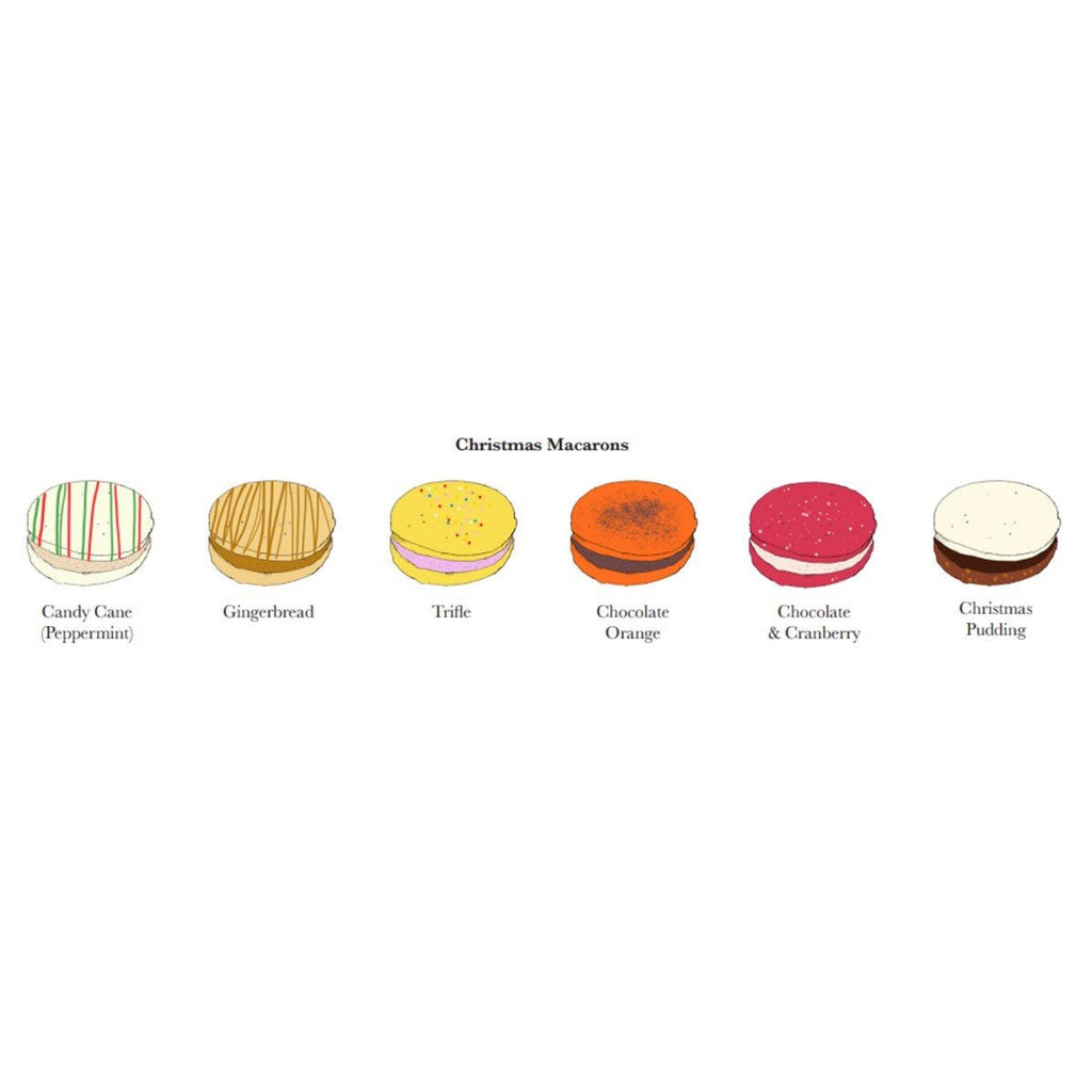 Merry Macarons Mini Gift Box - Biscuiteers