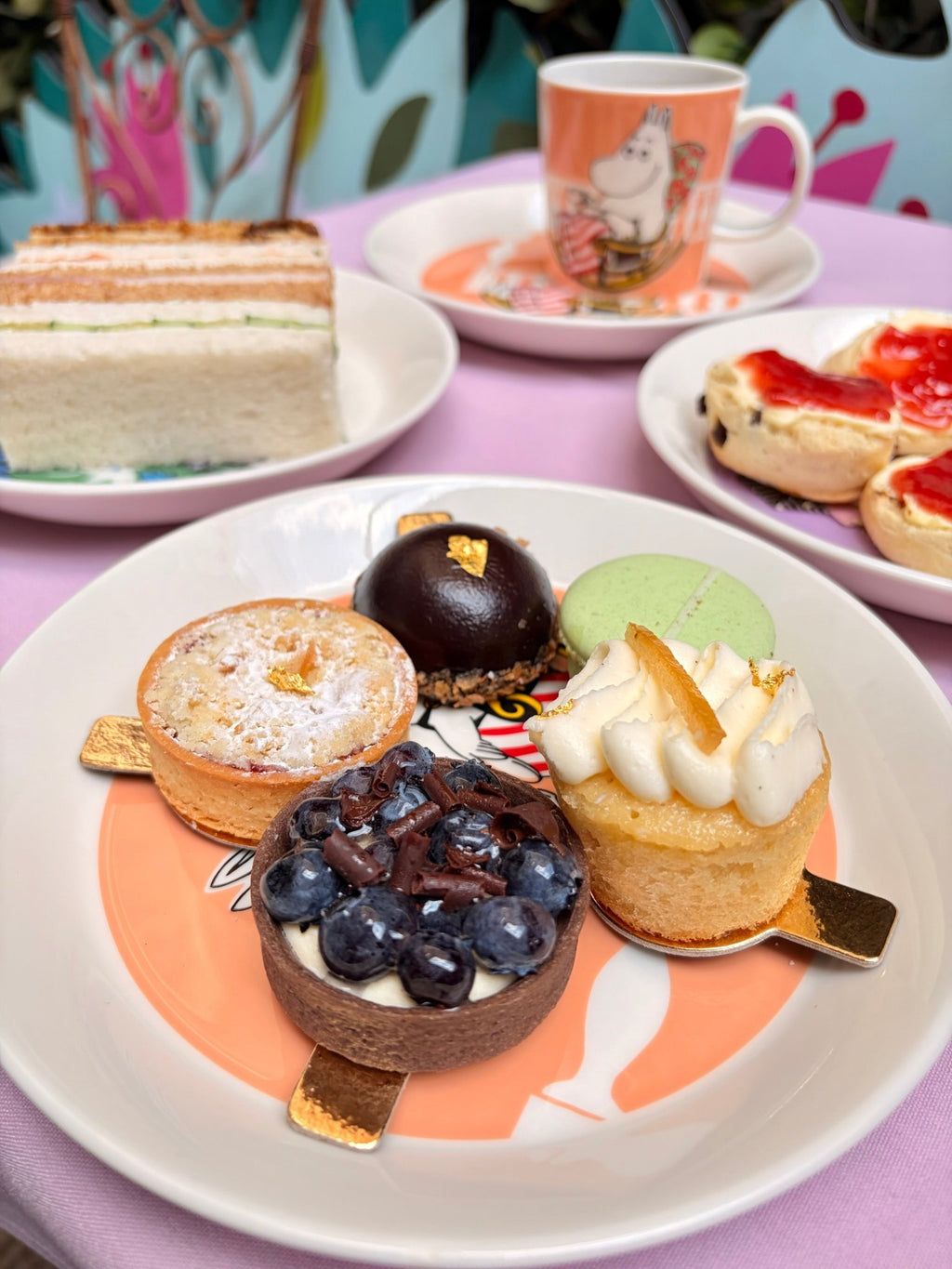 Moomins Afternoon Tea - Biscuiteers