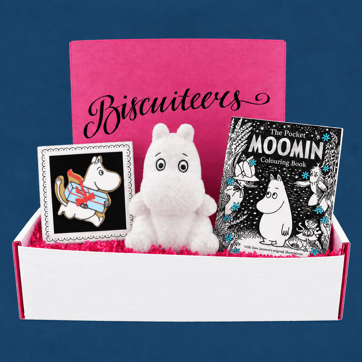 Moominvalley Mini Gift Box - Biscuiteers