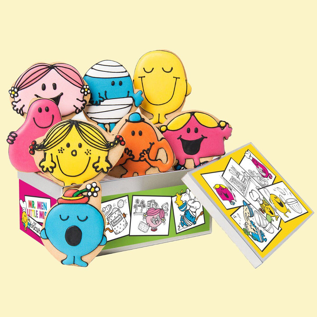 Mr Men And Little Miss Biscuit Tin - Biscuiteers