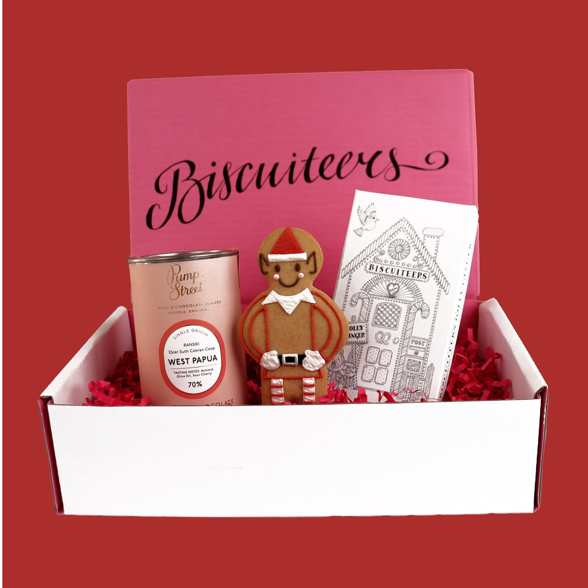 Naughty or Nice? Mini Gift Box - Biscuiteers