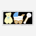 New Baby Letterbox Biscuits - Biscuiteers