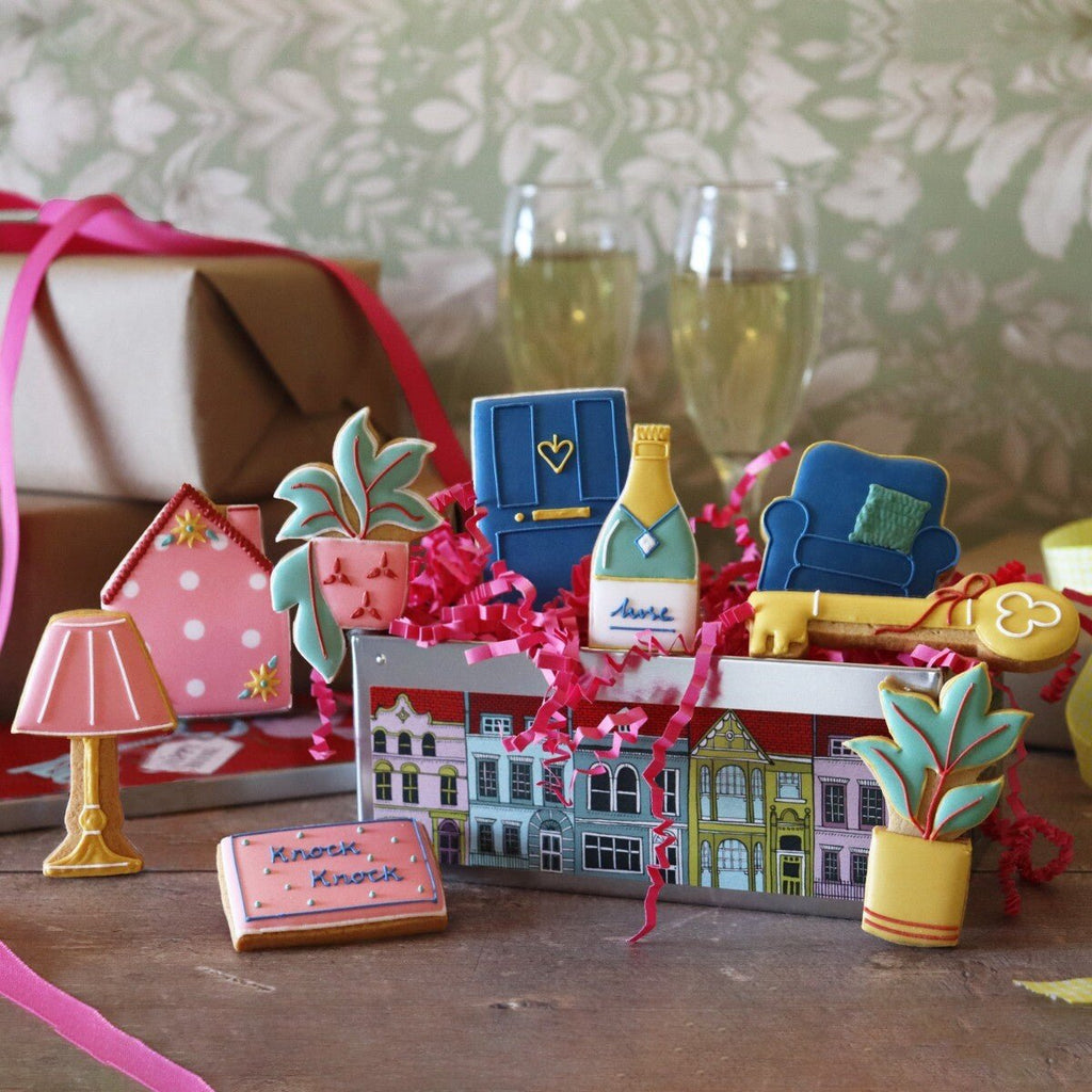 New Home Luxury Gift Box - Biscuiteers