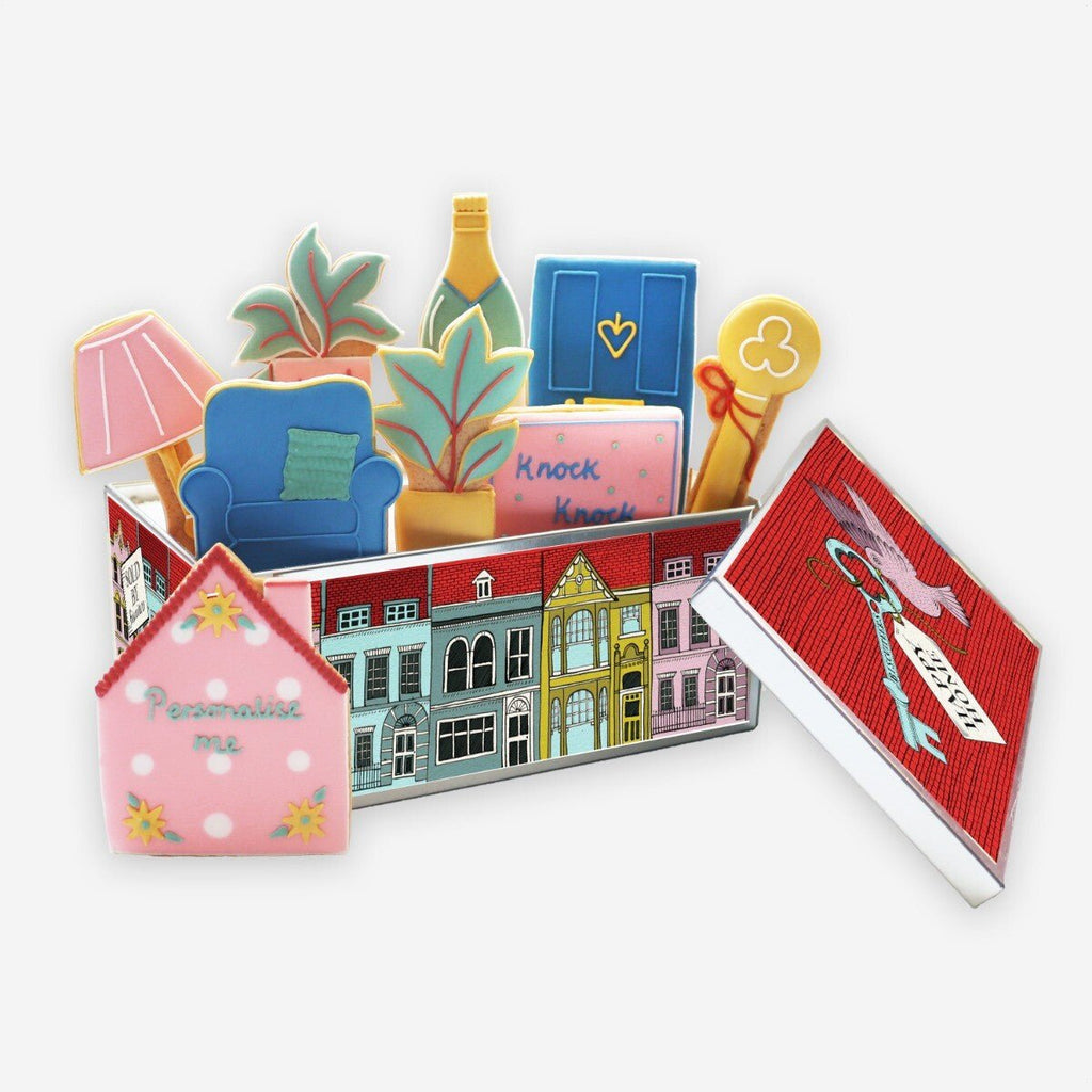 New Home Luxury Gift Box - Biscuiteers