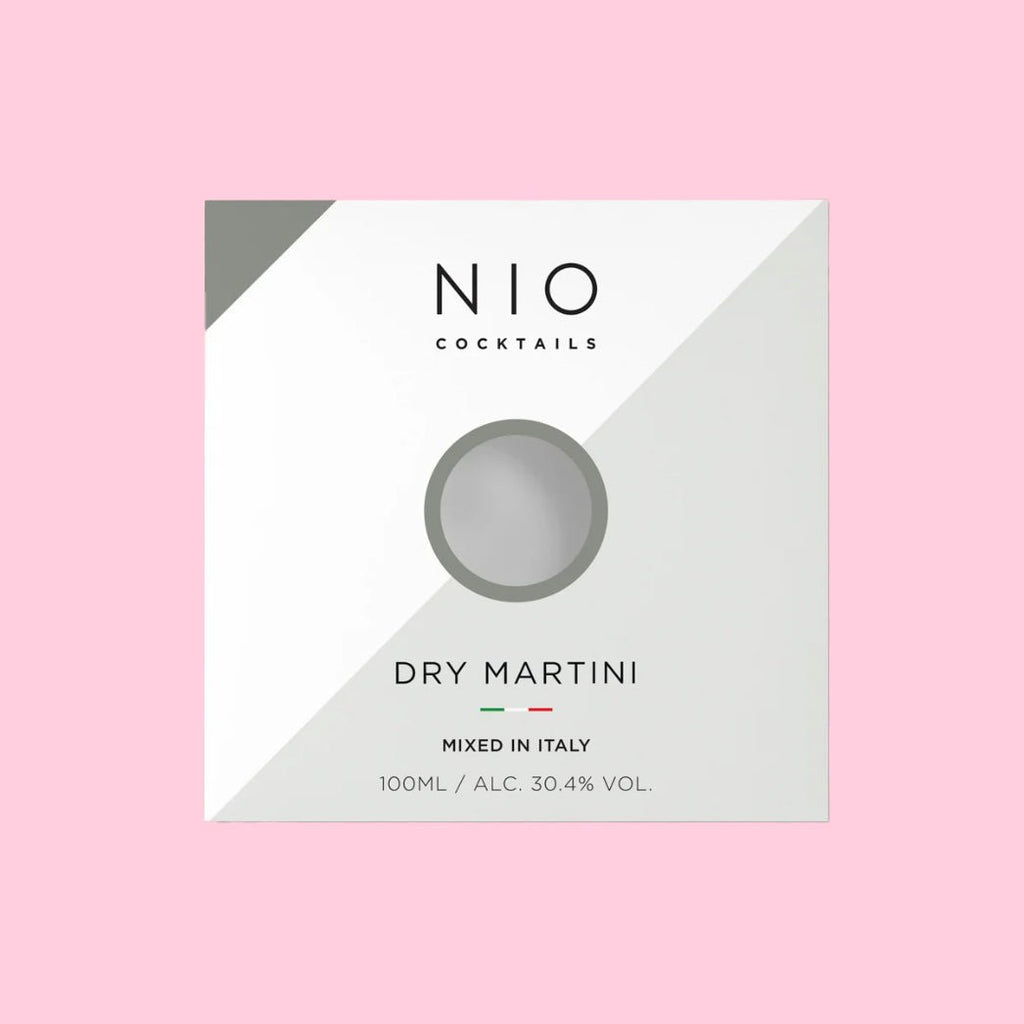 NIO Dry Martini Cocktail 100ml - Biscuiteers