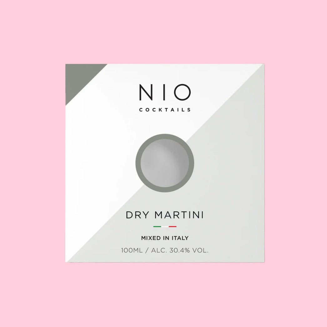 NIO Dry Martini Cocktail 100ml - Biscuiteers