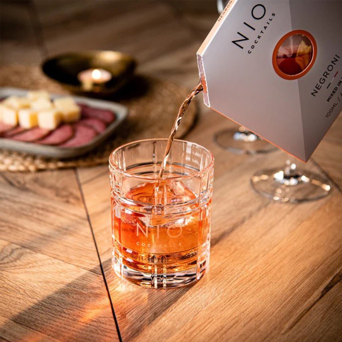 Nio Negroni Cocktail 100ml - Biscuiteers