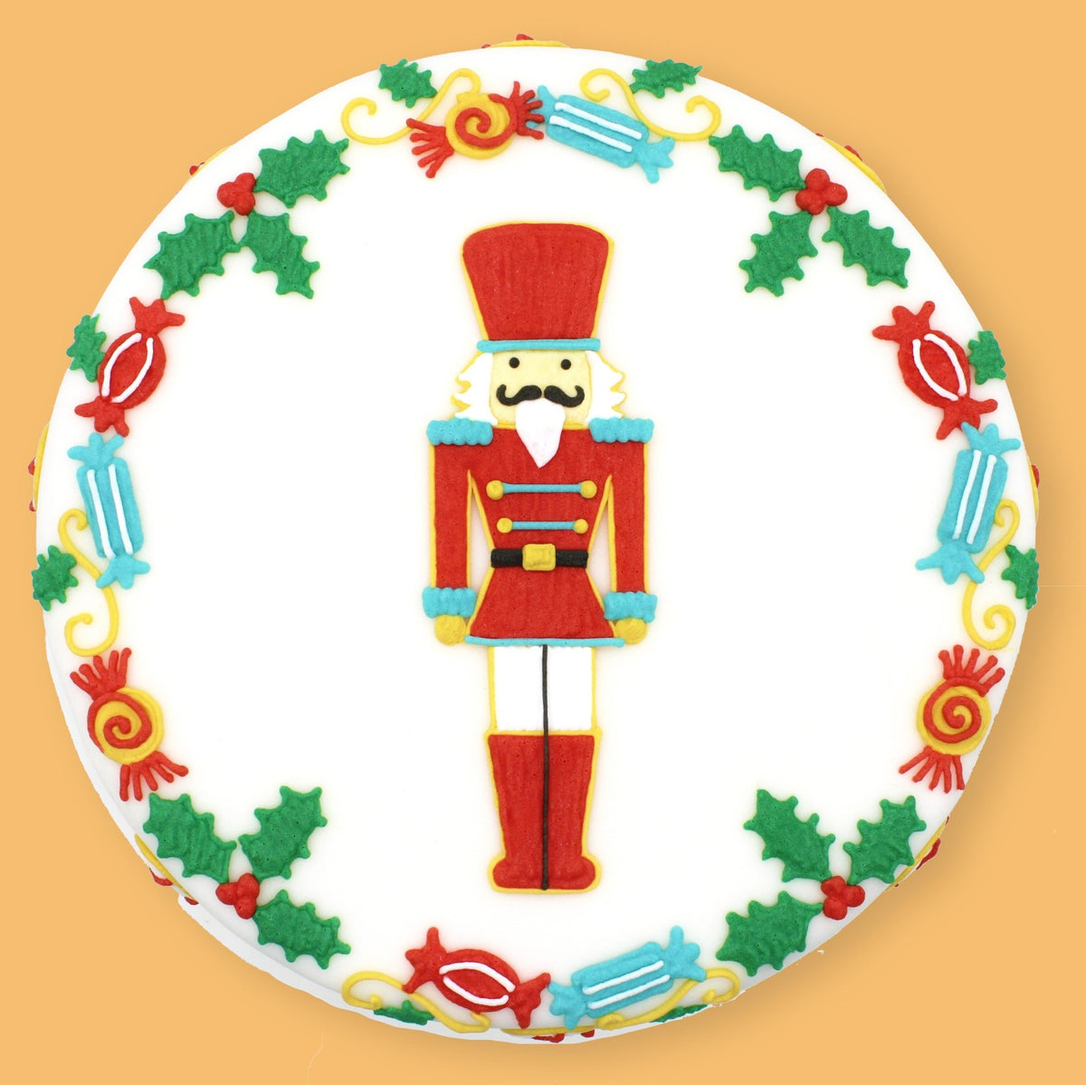 Nutcracker Christmas Cake - Biscuiteers