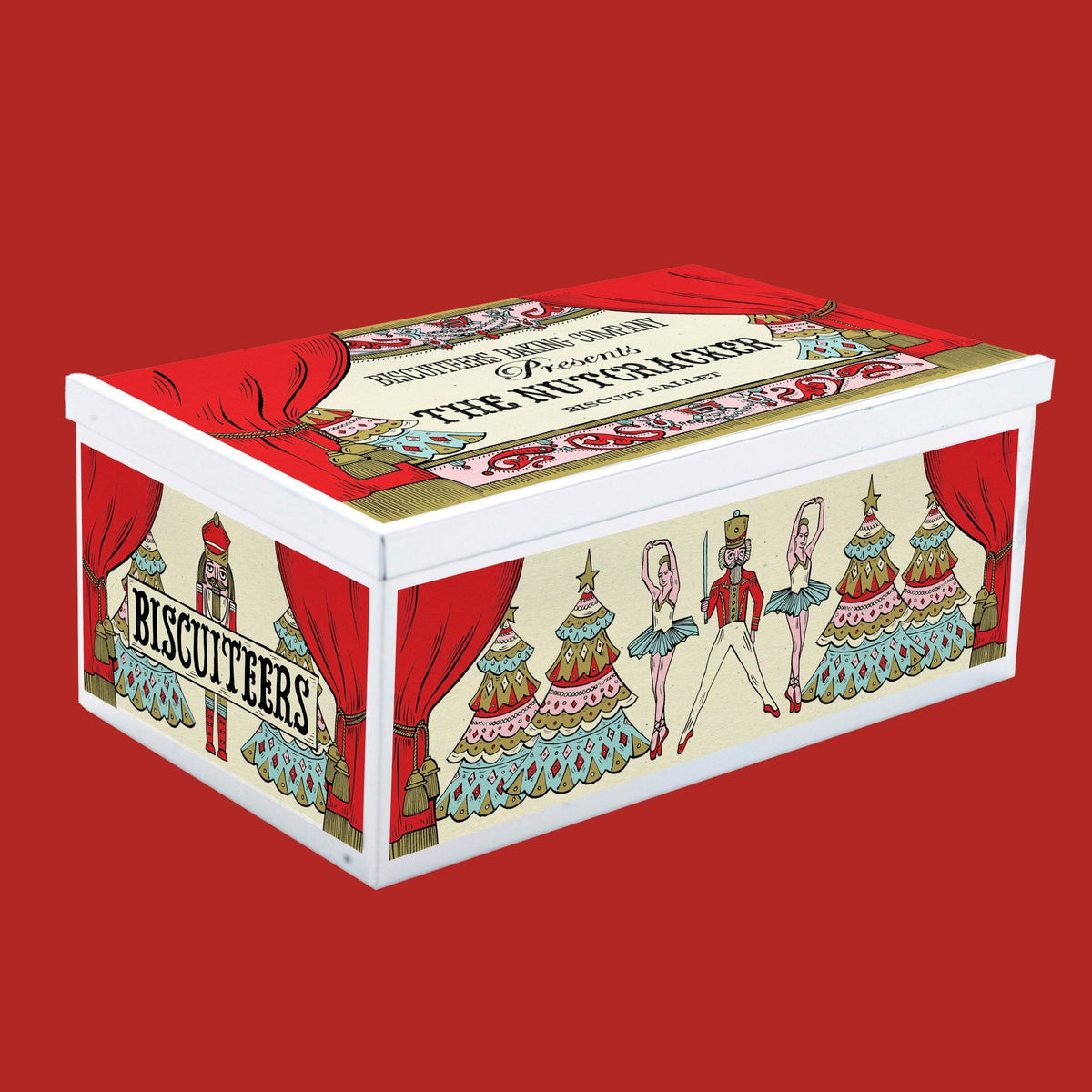 Nutcracker Gift Box - Biscuiteers