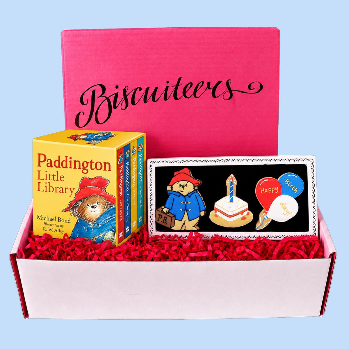 Paddington's Birthday Mini Gift Box - Biscuiteers
