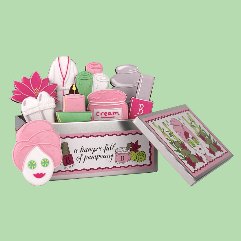 Pamper Hamper Biscuit Tin