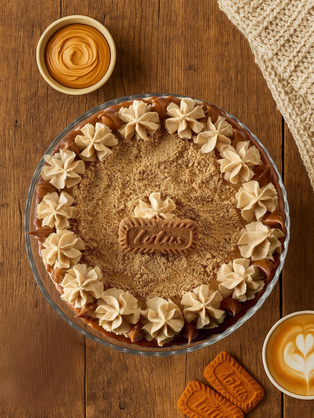 Patisserie Valerie Biscoff Cake - Biscuiteers