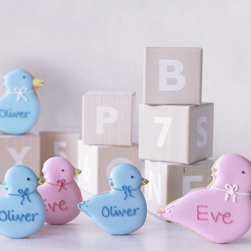 Personalised Baby Girl Biscuit Tin