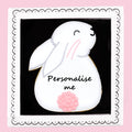 Personalised Bunny Letterbox Biscuit - Biscuiteers