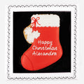 Personalised Christmas Stocking Biscuit - Biscuiteers