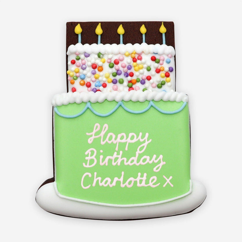 Birthday Biscuit Close Up
