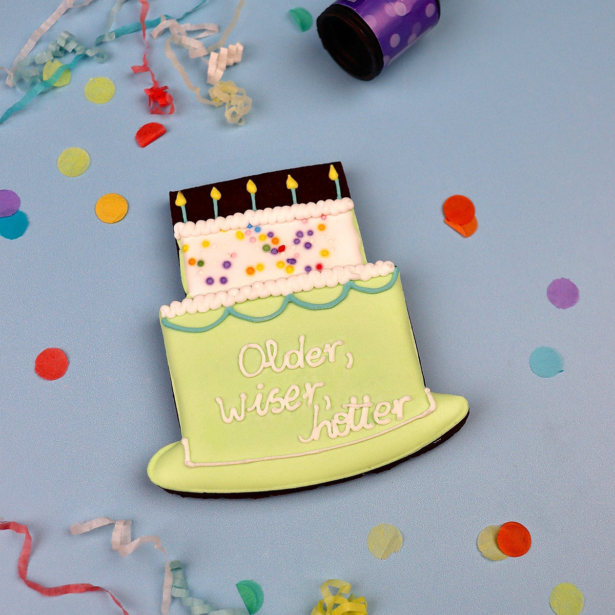 Personalised Happy Birthday Mini Gift Box - Biscuiteers