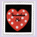 Personalised Heart - Biscuiteers