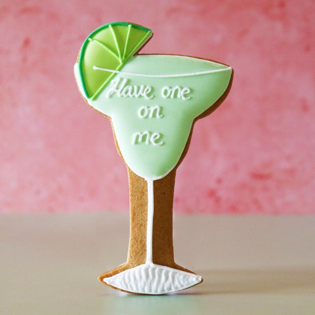 Personalised Margarita Cocktail Letterbox Biscuit - Biscuiteers