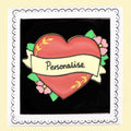 Personalised Mother's Day Heart Letterbox Biscuit - Biscuiteers