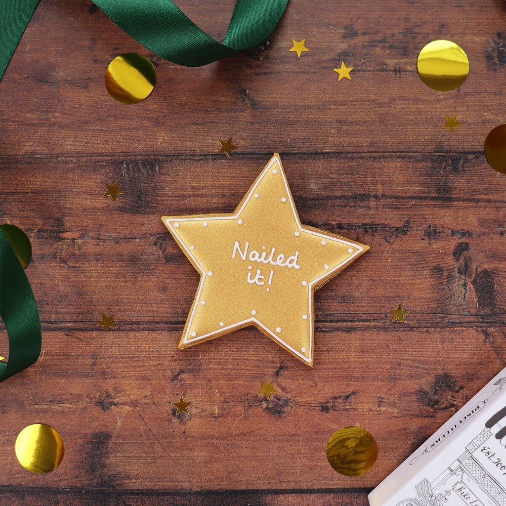 Personalised Star Letterbox Biscuit - Biscuiteers