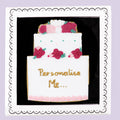 Personalised Wedding Cake Letterbox Biscuit - Biscuiteers