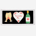 Personalised Wedding Letterbox Biscuits - Biscuiteers