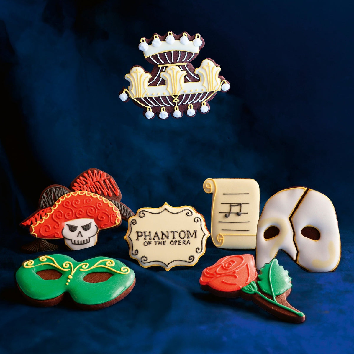 Phantom of the Opera by Biscuiteers Biscuit Tin - Biscuiteers