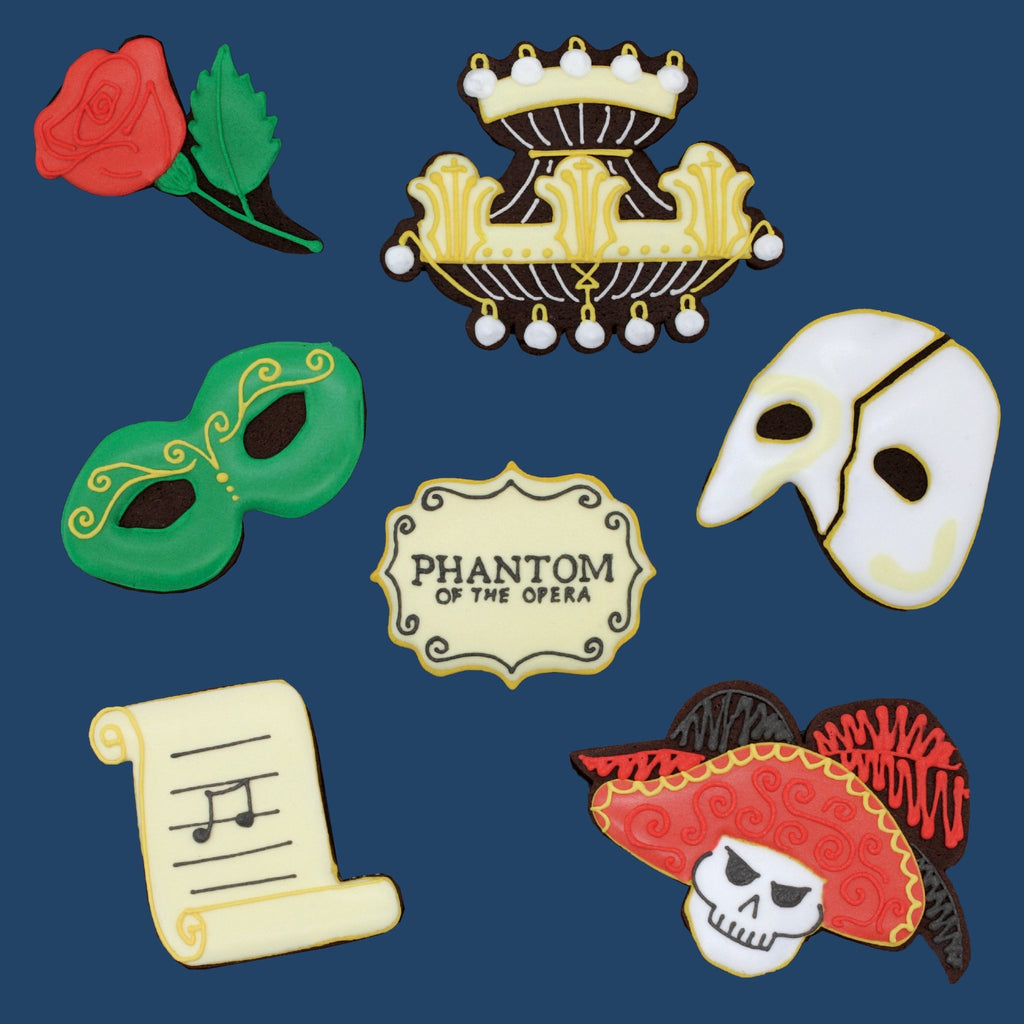 Phantom of the Opera by Biscuiteers Biscuit Tin - Biscuiteers