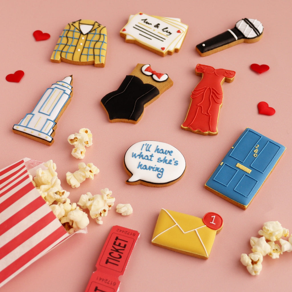 Rom Com Biscuit Tin - Biscuiteers