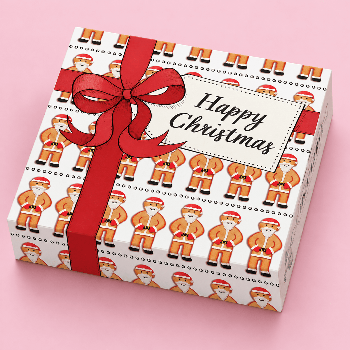Santa Small Letterbox Sleeve - Biscuiteers