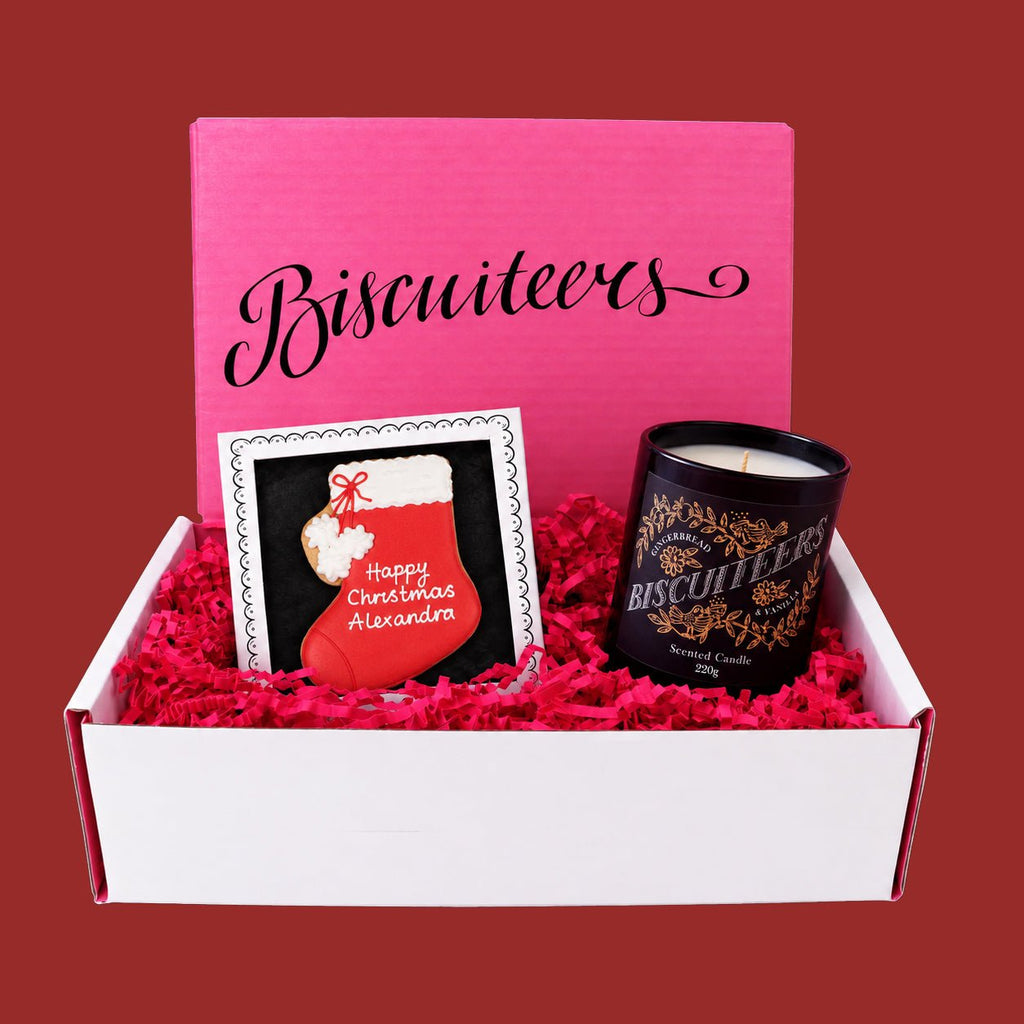 Silent Night Mini Gift Box - Biscuiteers