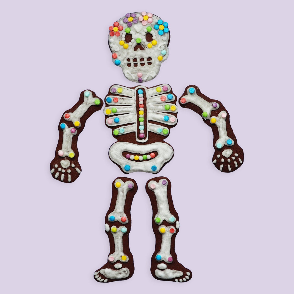 Skeleton DIY Letterbox Kit - Biscuiteers