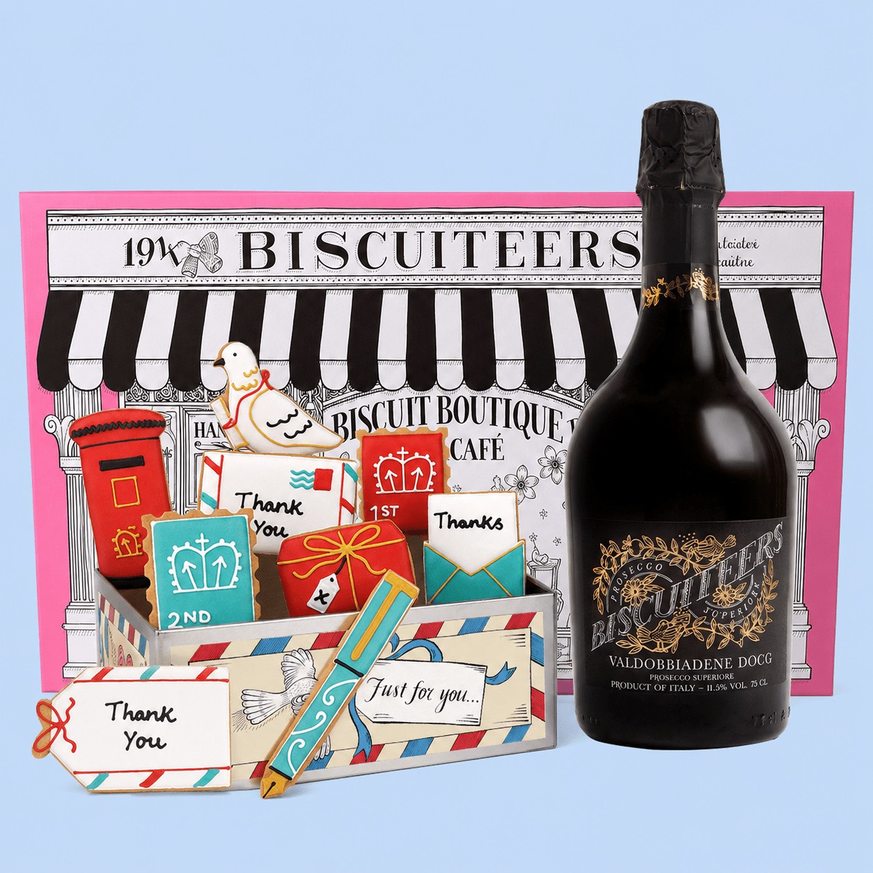 Thank You Letter Gift Box - Biscuiteers